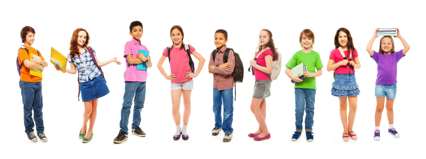 Kinder in der Bundesschule